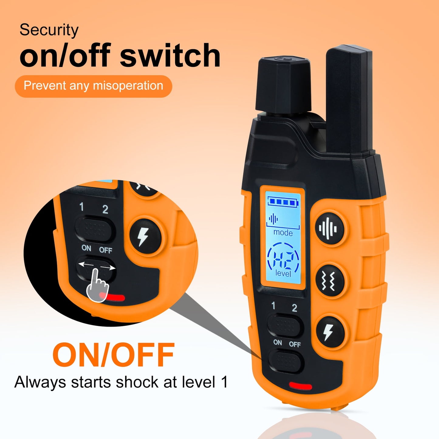 Dog Shock Collar with Remote - [New Edition] 3300FT Dog Training Collar for Large Medium Small Dogs (8-150lbs) Waterproof Rechargeable E Collar with Beep, Vibration, Safe Shock