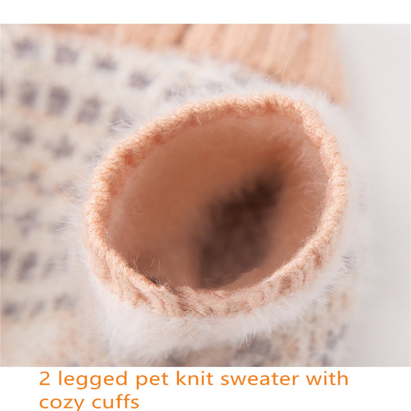 Dog Sweater - Winter Coat Apparel Classic Knit Clothes for Cold Weather, Ideal Gift for Pet in New Year