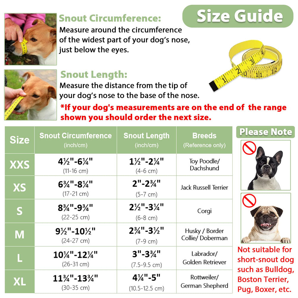 Dog Muzzle,Soft Mesh Covered Muzzles for Large Dogs,Protection Muzzle with Adjustable Straps,Prevent Biting Chewing and Licking,Black XL