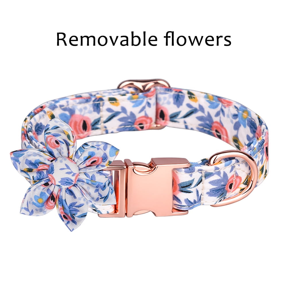 Cat Collar Breakaway with Bow Tie,Adjustable Safety Kitty Kitten Collars,Blue L